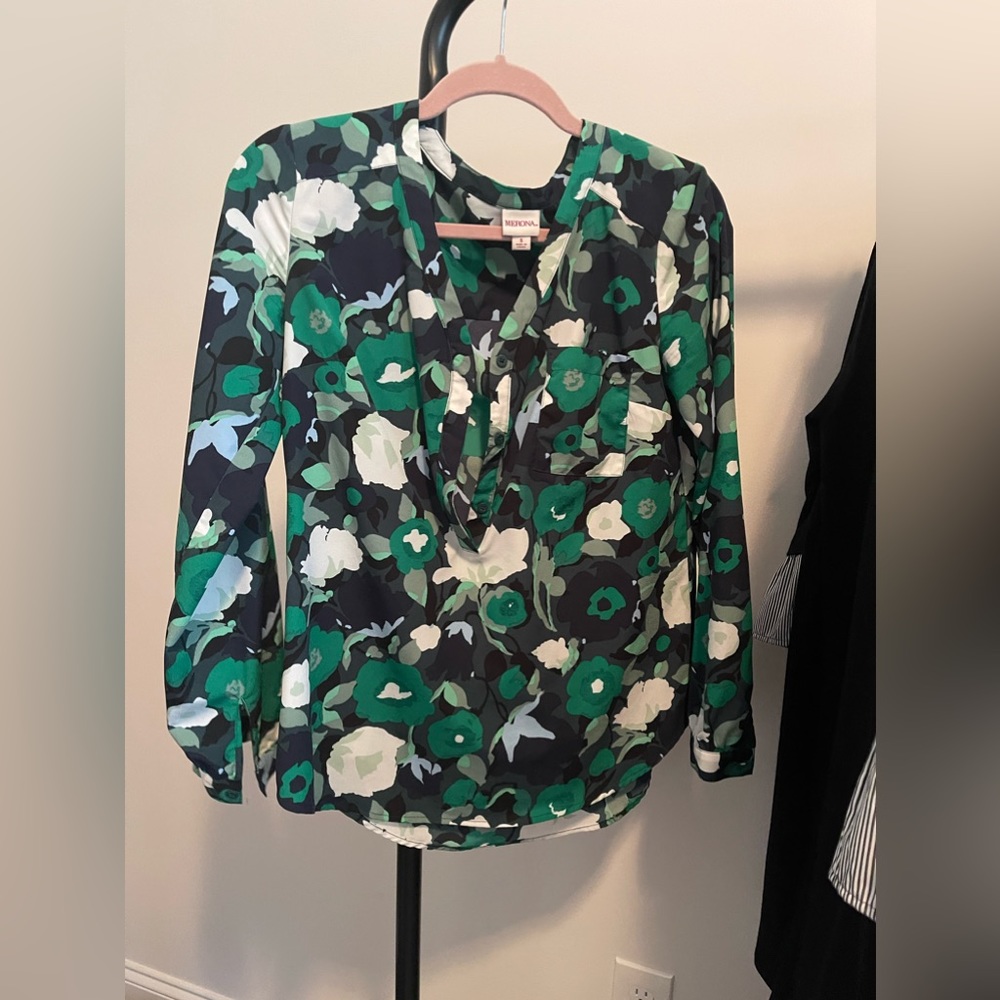 Merona dress blouse
